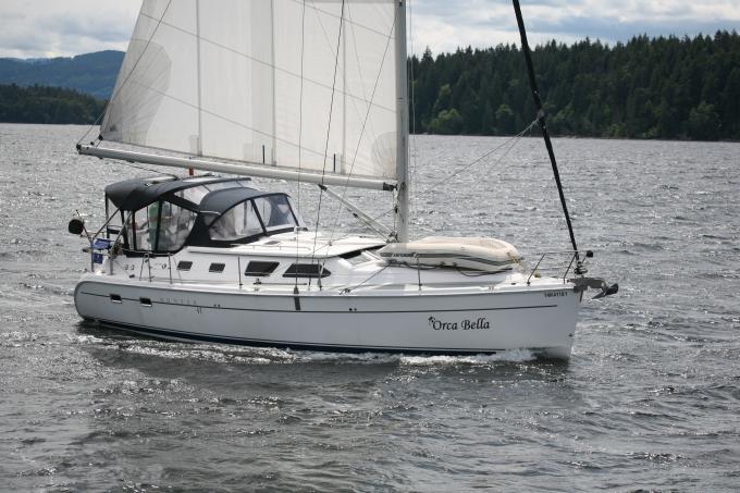 Hunter 41 Deck Salon – SOLD