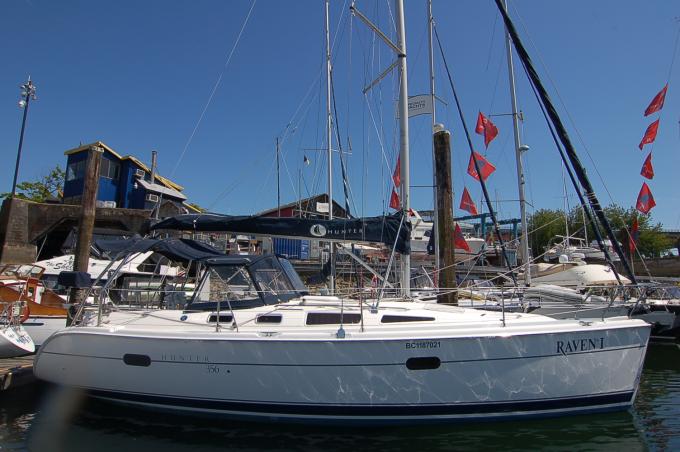 hunter 356 sailboatdata